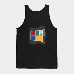 WINDOW'S open Tank Top